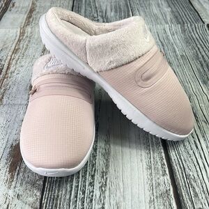 Nike Burrow Slipper Barely Rose/White - Women's Size 8